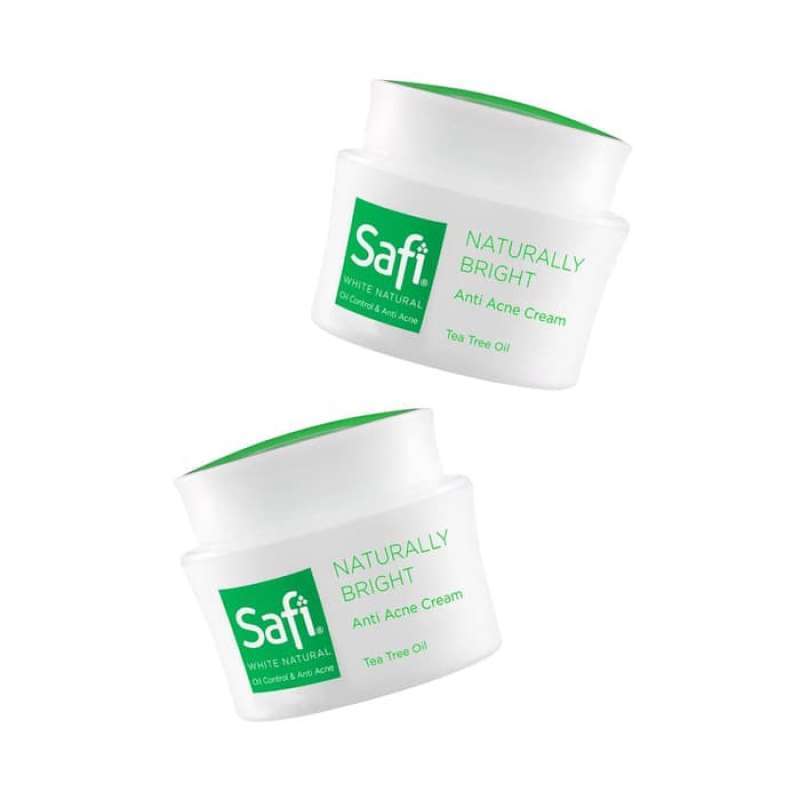 Promo White Natural Anti Acne Cream 20gr cream anti jerawat Safi