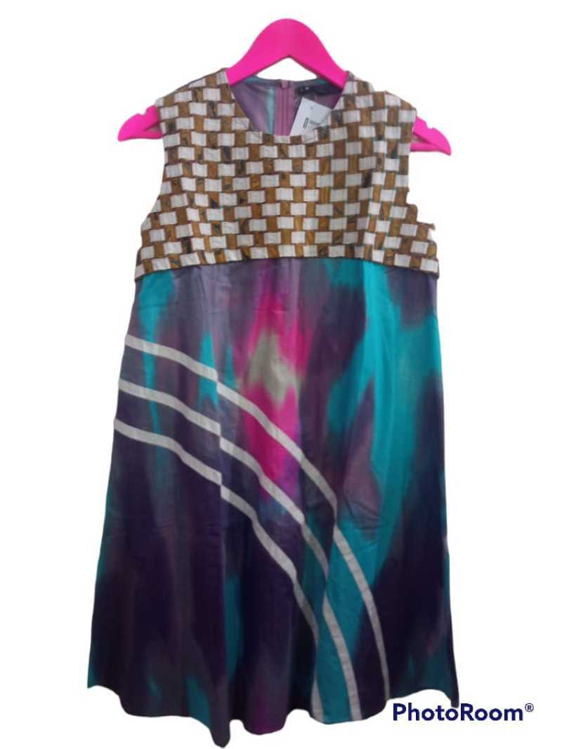 Jual sack dress cabut rayon acsesoris clasic di Seller Dekranasda