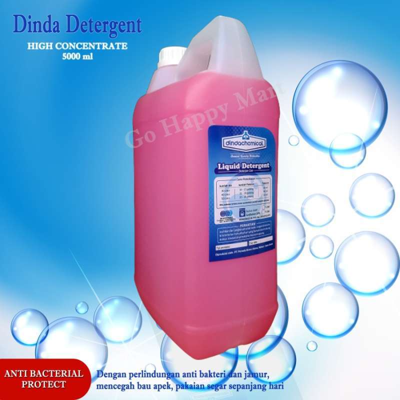 Jual Deterjen Cair Laundry/ Detergent Sabun Cuci Baju 5 liter ...