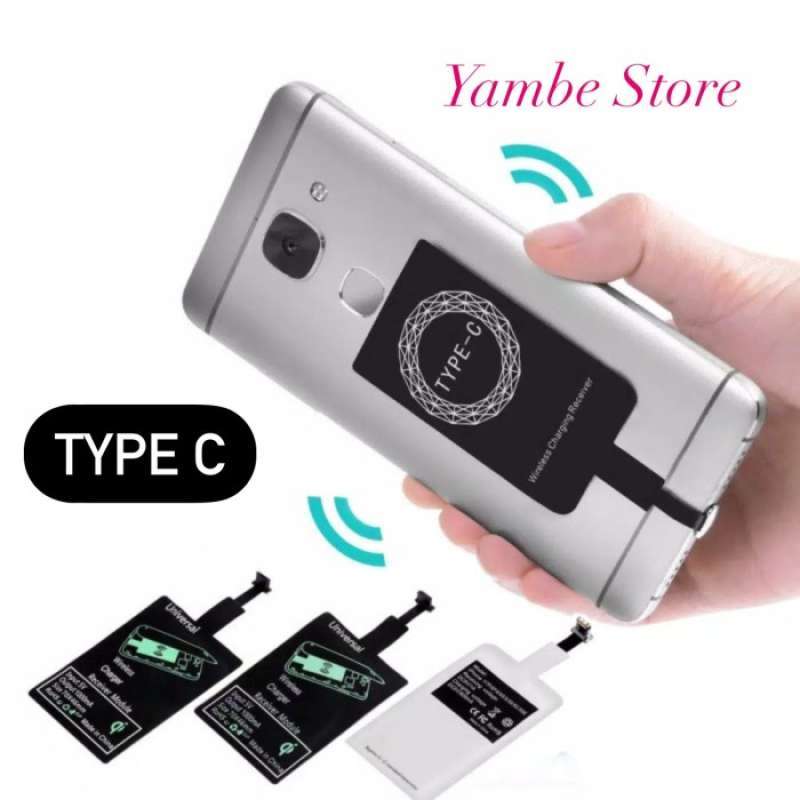 Adapter Receiver Charger Wireless USb Type C Android Type A 100 ORIGINAL