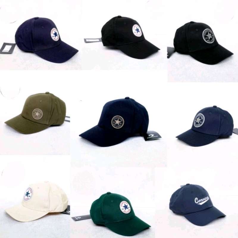 Jual TOPI CONVERSE REGULAR CAP BASEBALL CONVERSE CHUCK PATCH