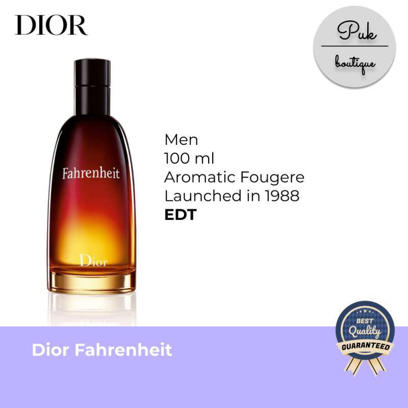 Harga parfum best sale fahrenheit dior original