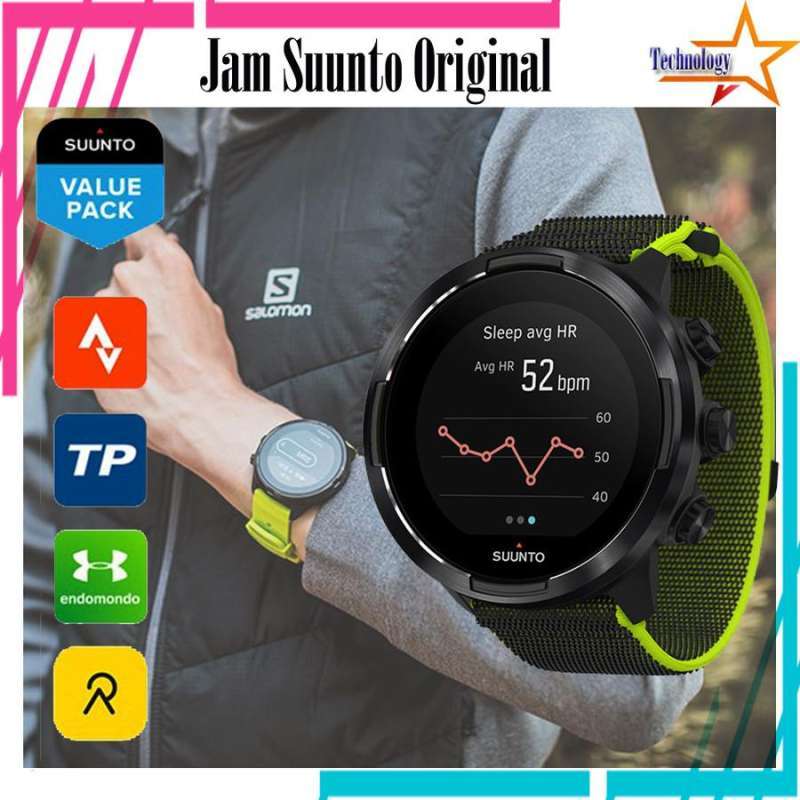 Suunto 9 baro red velcro sales
