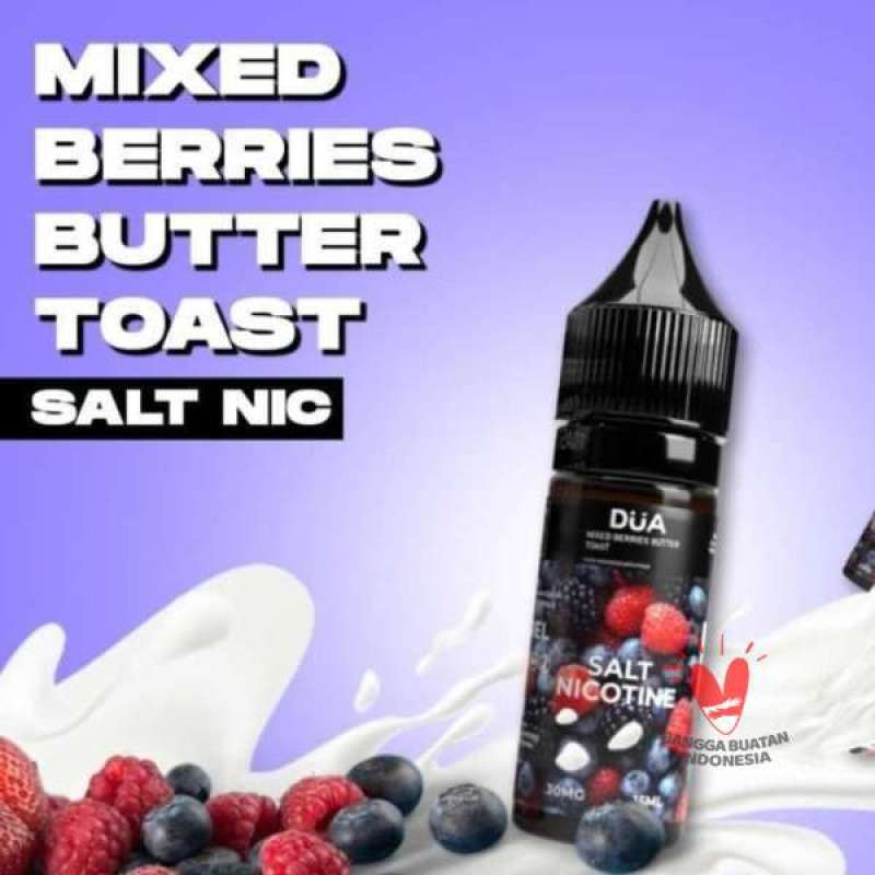 gambar liquid Dua Mix Berries Butter Toast Salt Nic