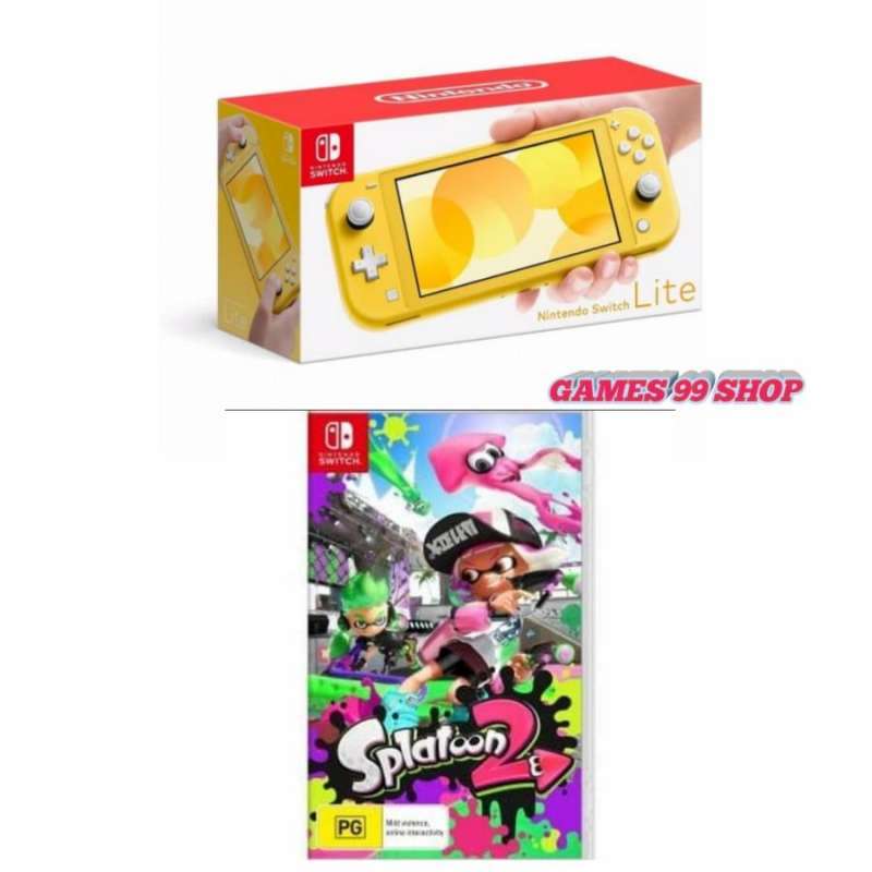 Nintendo Switch Lite イエロー 本体、スプラトゥーンソフト Nintendo
