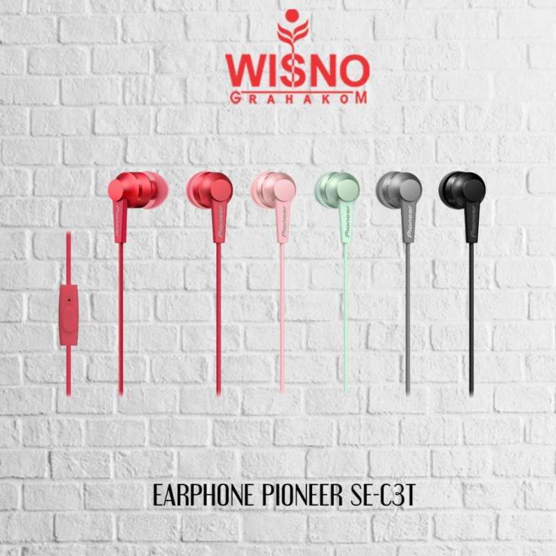 Jual Pioneer Se-c3t Earphones Di Seller Wisno Grahakom Flagship
