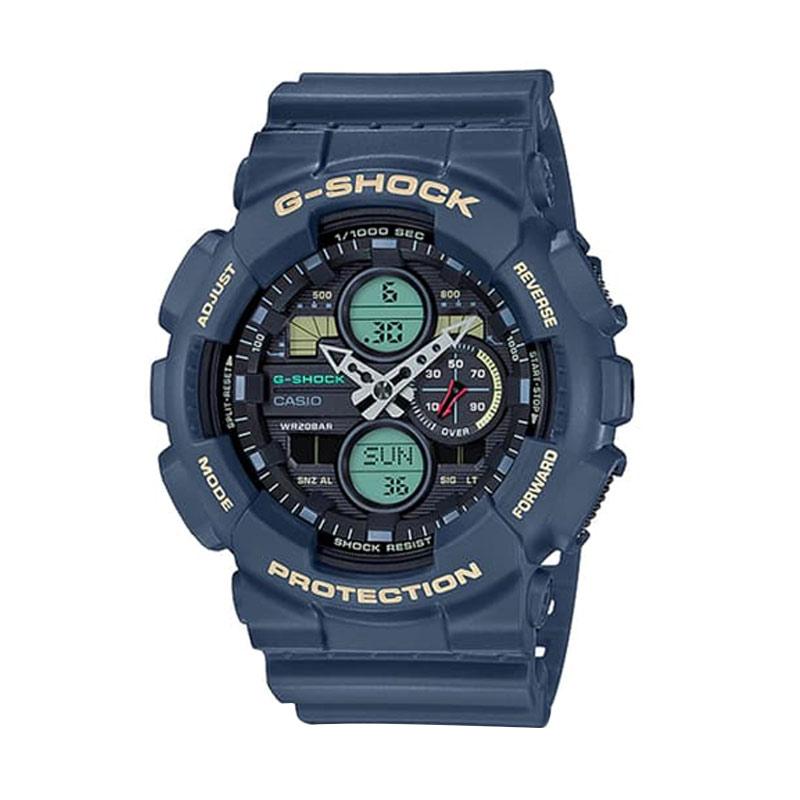 G shock outlet biru muda