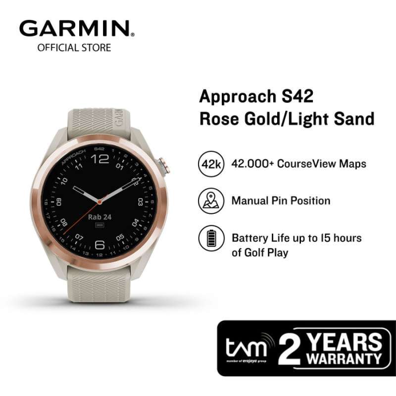 Approach S42 | スマートウォッチ | Garmin 日本