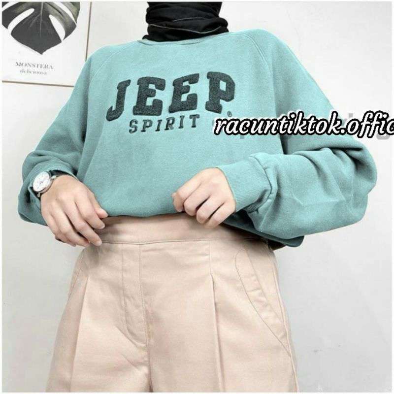 Harga crewneck jeep original sales
