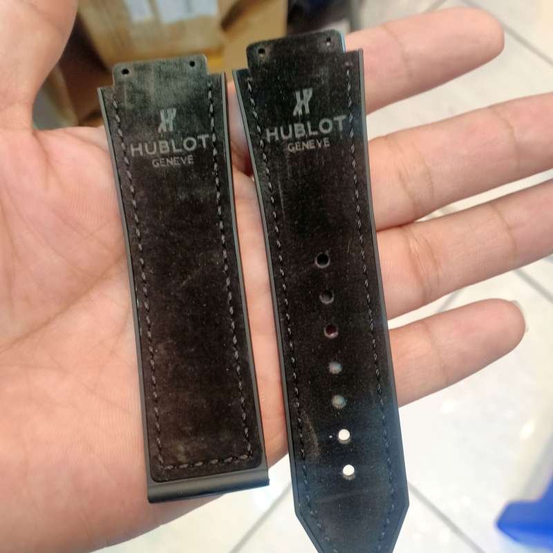 Promo Starp Tali Jam Tangan Hublot 22 MM Warna Hitam Diskon 10 di