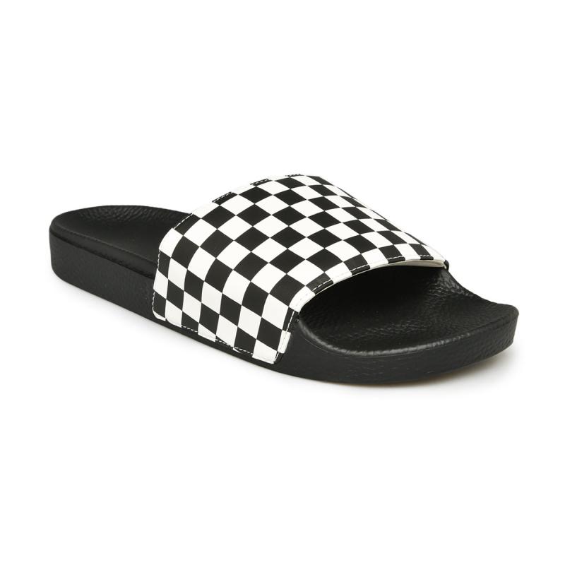Checkerboard vans sandals store