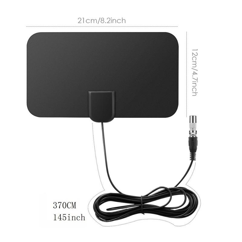 Jual Iit Dvb T2 Digital Hdtv Indoor Tv Antenna Amplifier Signal Booster Black High Gain 20dbi 1080p Online Desember 2020 Blibli