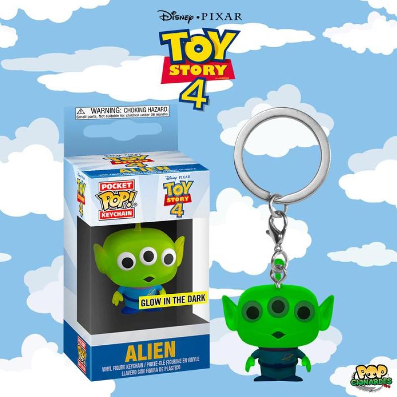 Jual Funko Pop Keychain Disney Toy Story 4 Alien Glow In The Dark Action Figure Online Juli 2020 Blibli Com