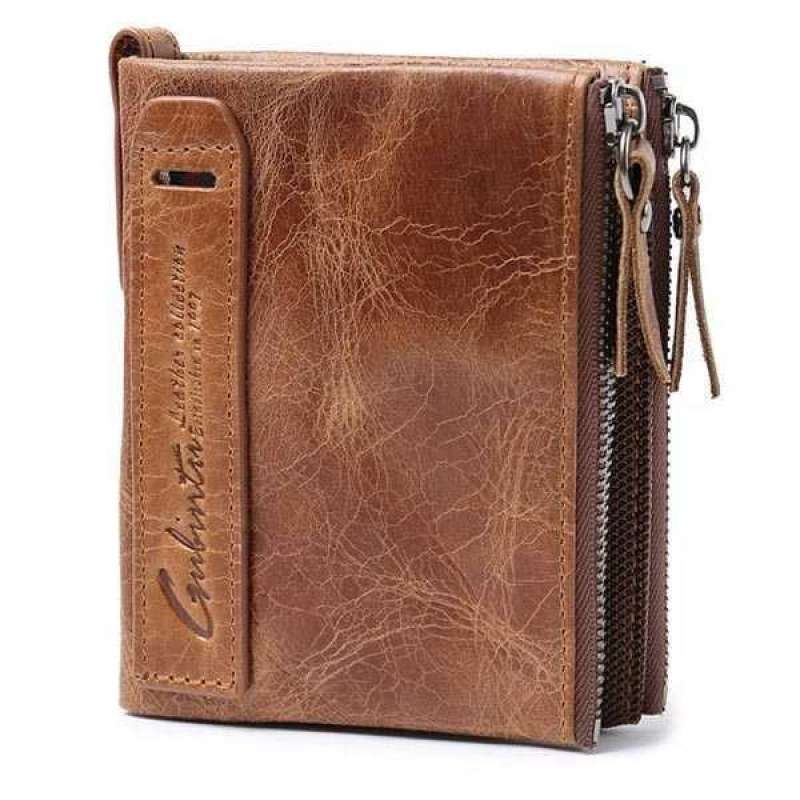 Jual Dompet Pria PU Leather bahan Kulit Sintesis G406 di Seller