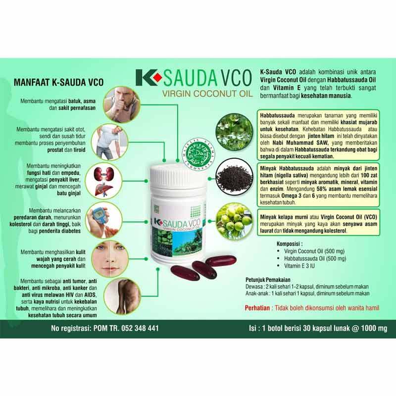 Jual K Link K Sauda Vco Habbatus Sauda Menambah Imunitas Tubuh Suplemen Kesehatan Online September 2020 Blibli Com