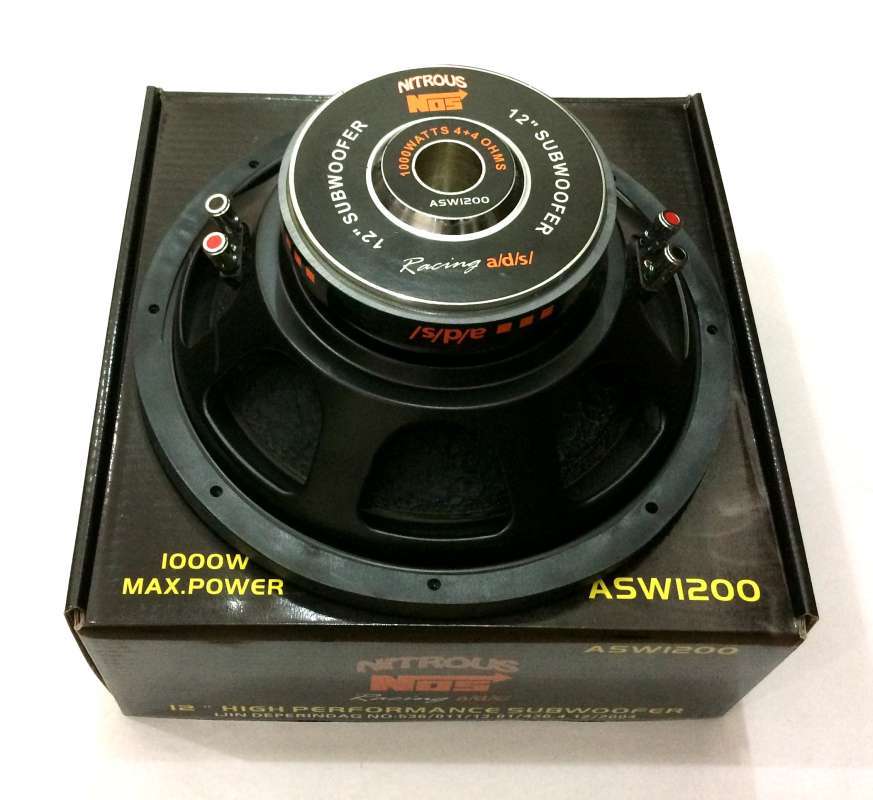 Subwoofer nitrous sales 12 inch