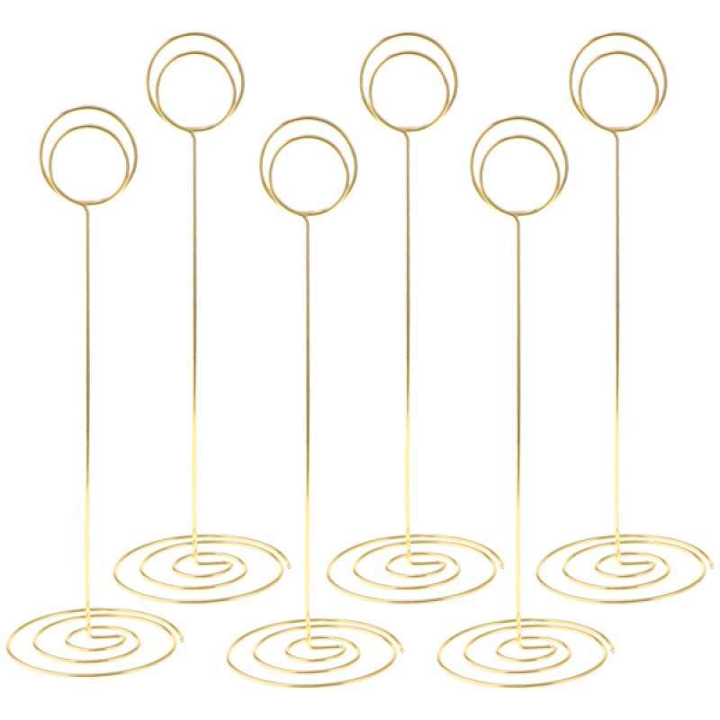 Jual Oem Round Shape Wedding Party Name Table Number Place Card Holder Favor Clips 6 Pcs Online Oktober 2020 Blibli Com