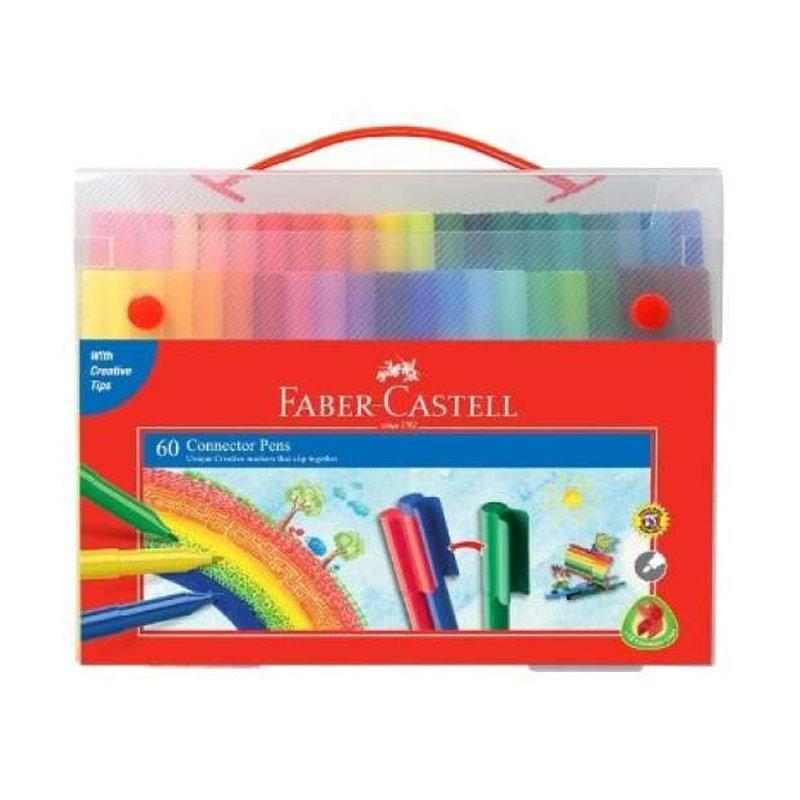 Jual Faber Castell Connector Pen Spidol Warna 60 Colors Online Desember 2020 Blibli