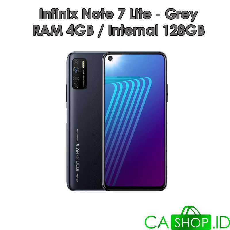 Jual Infinix Note 7 Lite X656 Handphone 4gb 128gb Original Garansi Resmi Online Desember 2020 Blibli