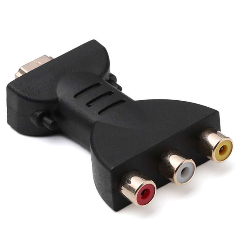 jual bluelans hdmi male to 3 rca female composite av audio video adapter converter for tv online desember 2020 blibli
