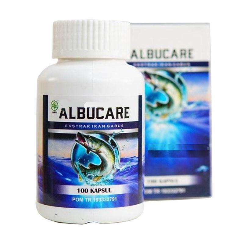 Jual Albucare Ekstrak Ikan Gabus Suplemen Kesehatan Tubuh 100 Original 100 Kapsul Terbaru Juli 2021 