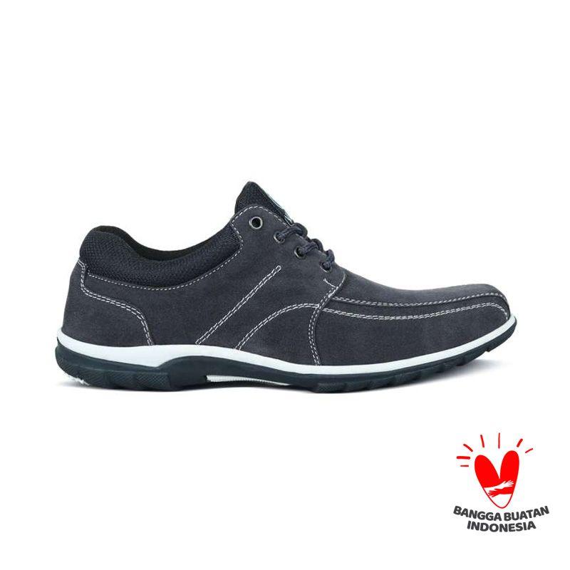 Jual Varka Sepatu Casual Pria Abu Hitam V 676 677 Online Agustus 2020 Blibli Com