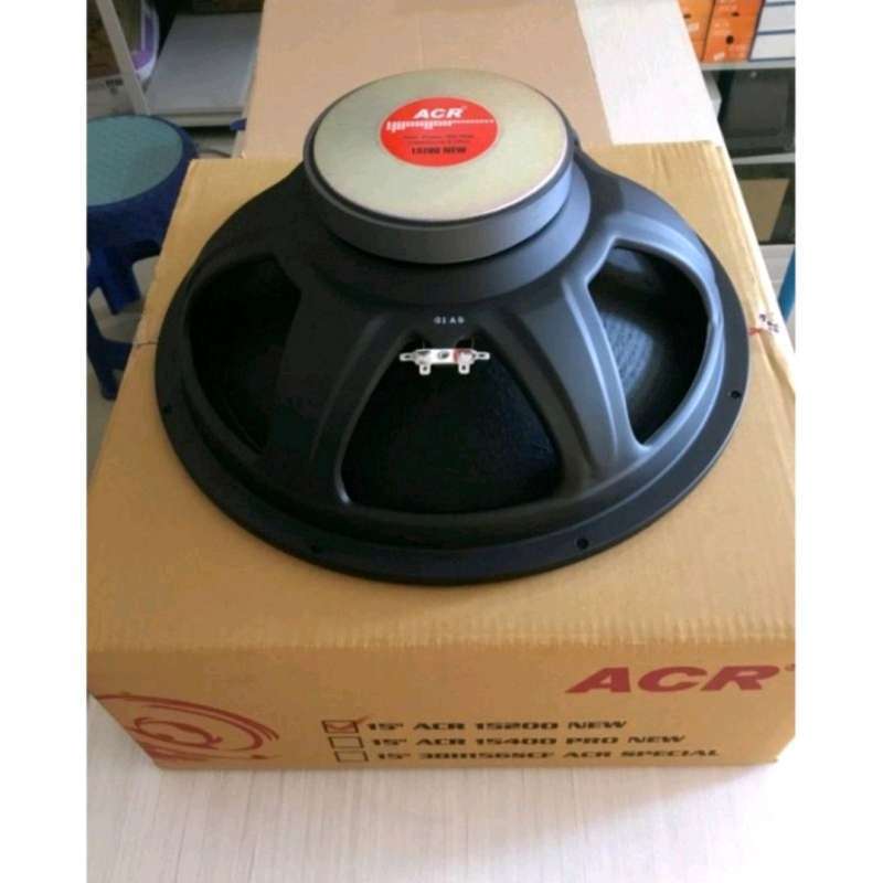 Speaker acr 15in top