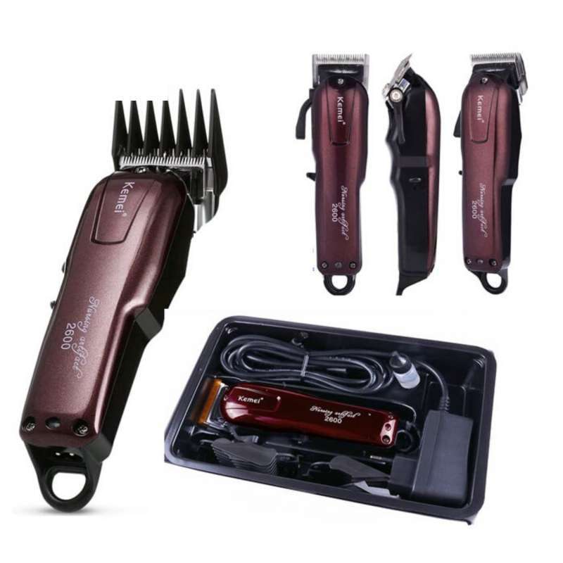 Jual Alat Cukur Rambut Km 2600 Mesin Cukur Rambut Original Cordless Online Oktober 2020 Blibli Com