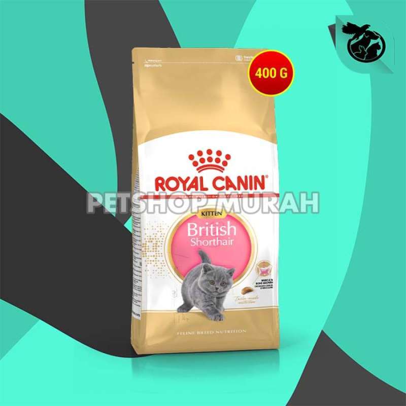 Promo Makanan Kucing Royal Canin Kitten British Shorthair 400 Gr