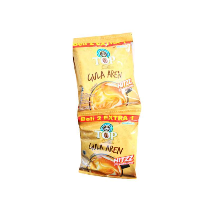 top coffee gula aren renceng isi 15 22 g