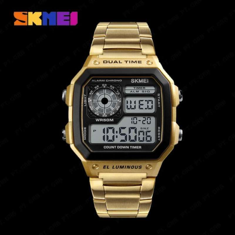 Jual Jam Tangan Pria Digital Analog Skmei 1335 Water Resistant 50m Online Januari 2021 Blibli
