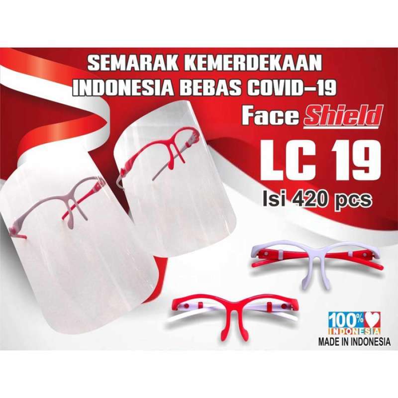 Jual Apd Face Shield Artis Kemerdekaan Indonesia Kacamata Pelindung Protective Mask Masker Wajah Original Online Oktober 2020 Blibli Com