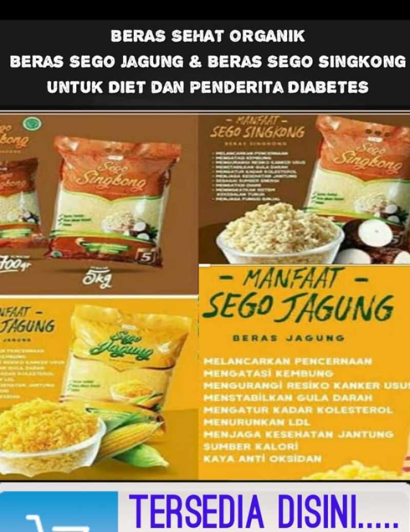 Jual Beras Singkong Untuk Diet Dan Diabetes Halal Organik Dan Terdaftar Di Bpom Online Oktober 2020 Blibli Com