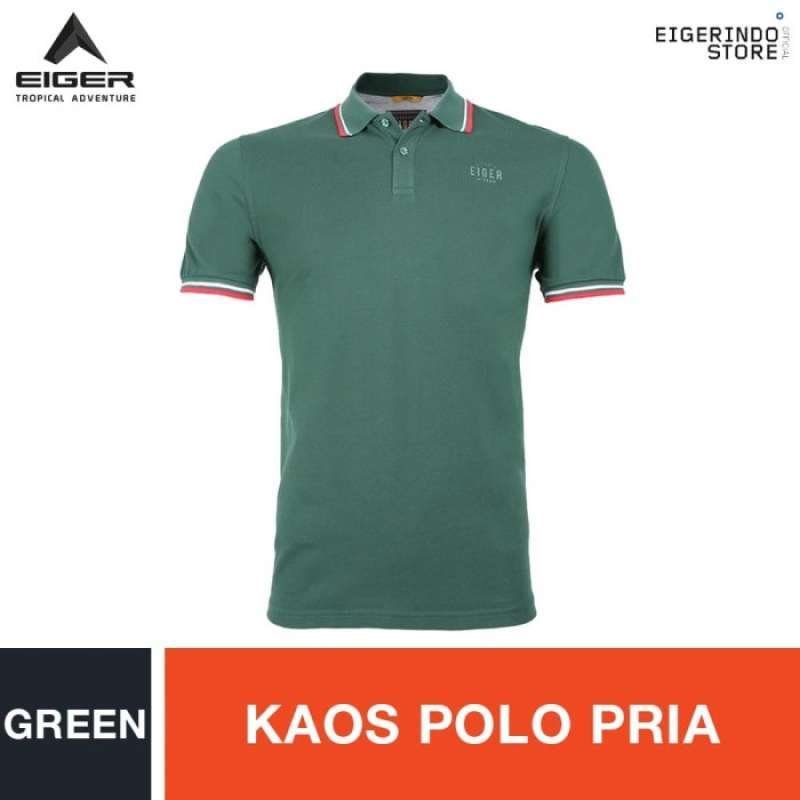 Jual Eiger 1989 Allenatore Polo Shirt Green M Online November 2020 Blibli