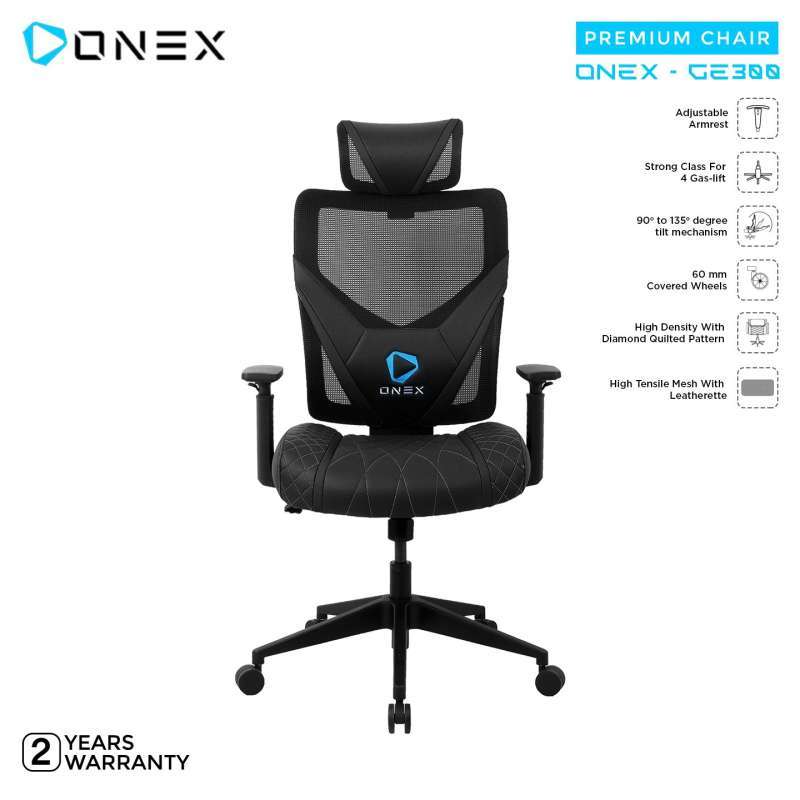 Onex gaming 2025 chair ge300 black
