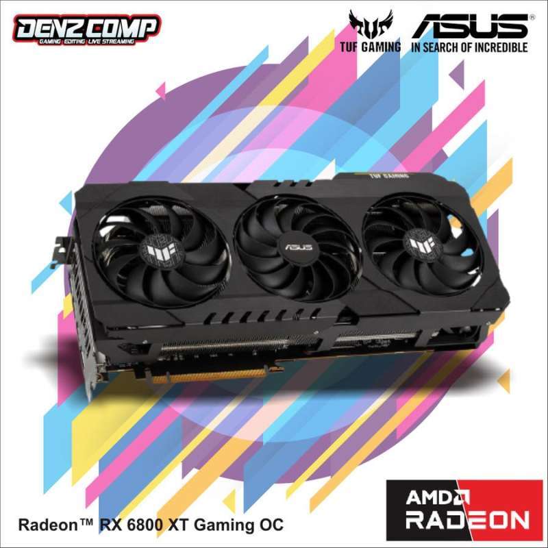 Jual Asus Tuf Gaming Rx 6800 Xt Oc 16gb Gddr6 Tuf-rx6900xt-o16g