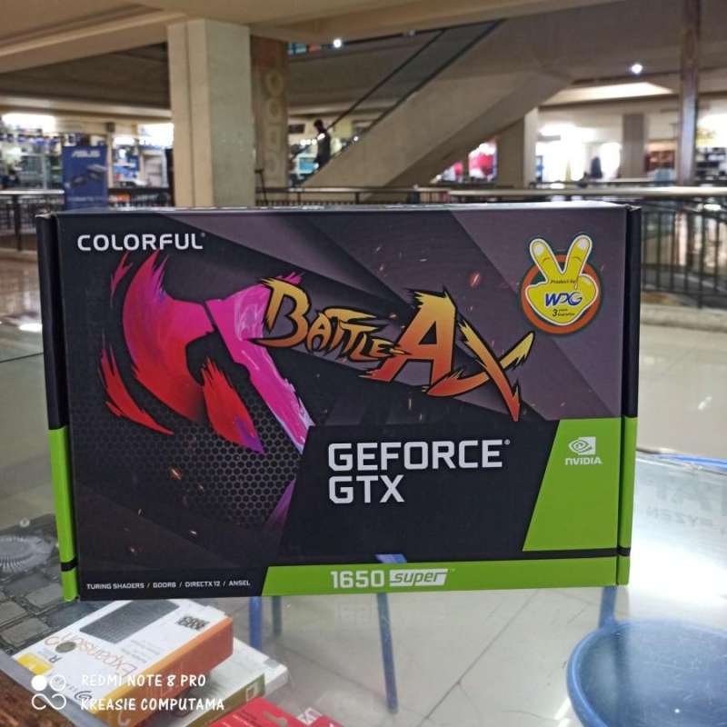 Jual VGA GAMING GEFORCE GTX 1650 SUPER 4 GB DDR6 COLORFUL di
