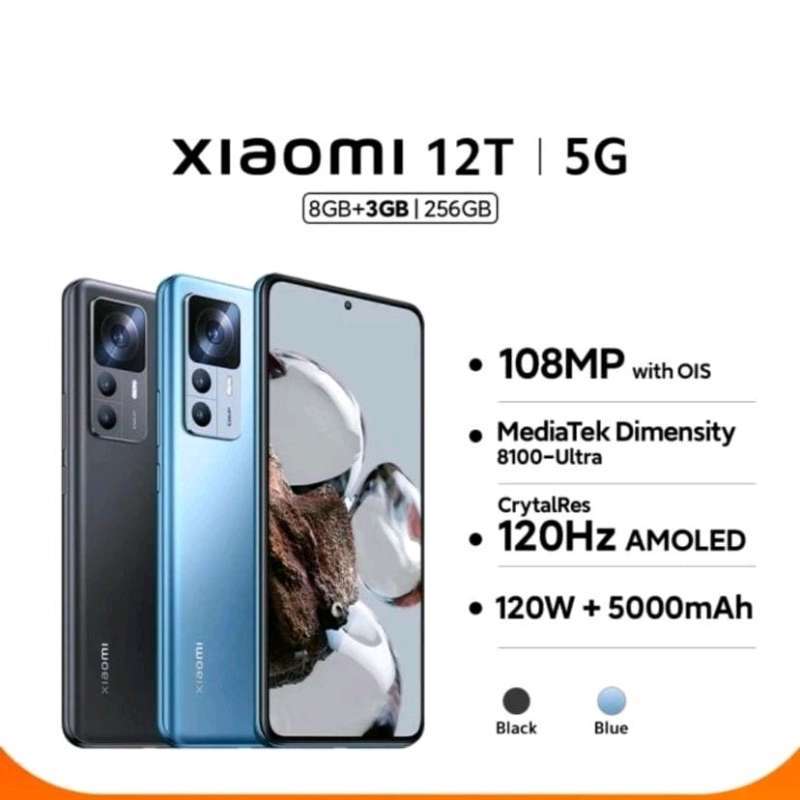 Xiaomi 12T Pro 8+256GB 国内版ROM XIAOMI 12T RAM 8+3GB ROM