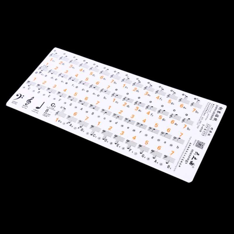 Promo 88 Key Piano Stickers Keyboard Label Music Note for ...