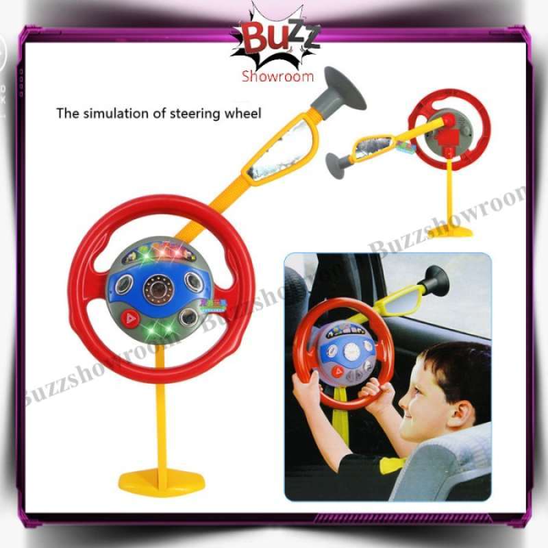 Electronic backseat driver steering wheel toy discount