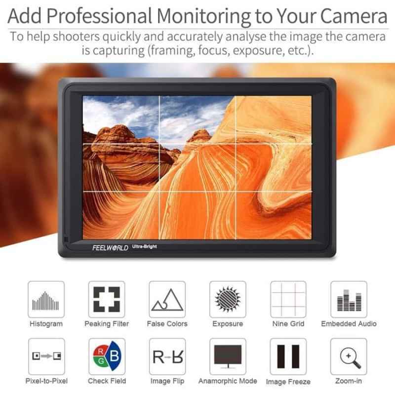 Jual Bkp Feelworld Lcd Monitor Fw279s Ultra Bright 2200nit Ips Sdi 4k Hdmi Free Batt Dk Power F770 Half Decoded Online November 2020 Blibli Com