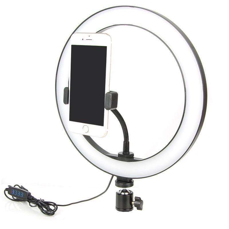 Jual Joylife Paket Ring Light 26cm Tripod Holder Hp Make Up Lampu Cincin Lampu Tiktok 160x55cm Online Oktober 2020 Blibli Com