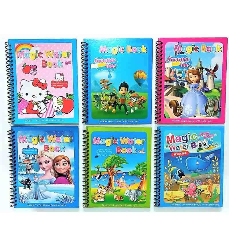 Jual Magic Water Book Water Colouring Book Buku Mewarnai Air Online November 2020 Blibli Com
