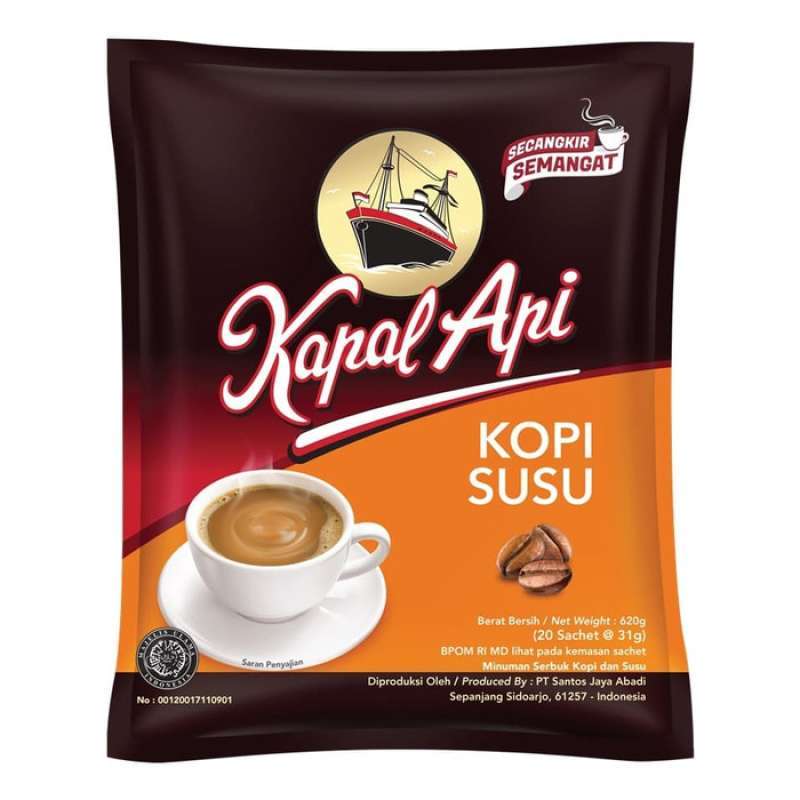 Jual Kopi Kapal Api Susu Dapat 30 Sachet Online Februari 2021 Blibli
