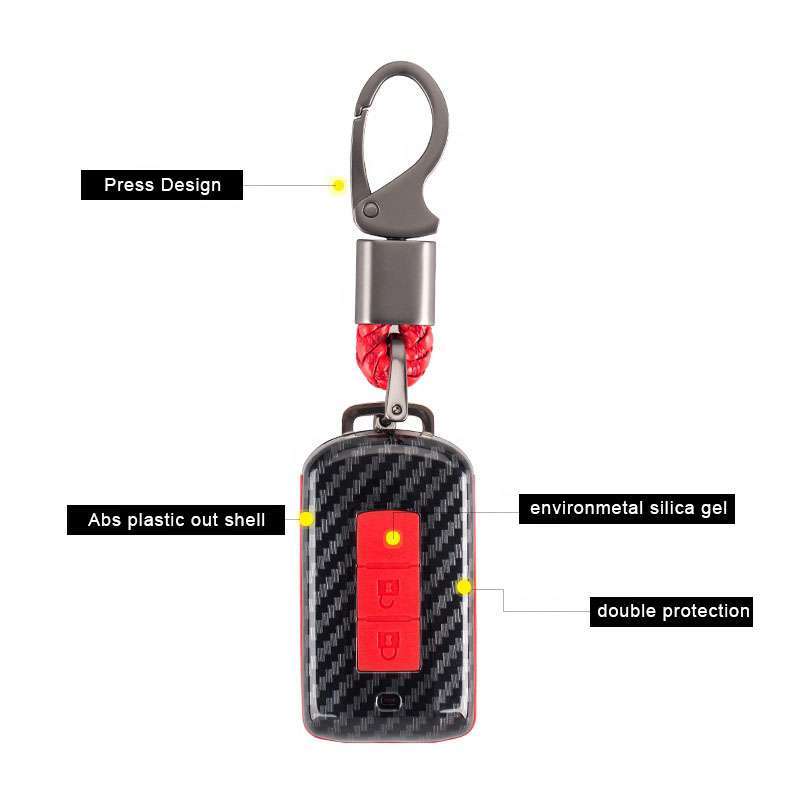 jual cover key carbon case keyless smartkey kunci mobil mitsubishi xpander pajero outlander all new livina online april 2021 blibli