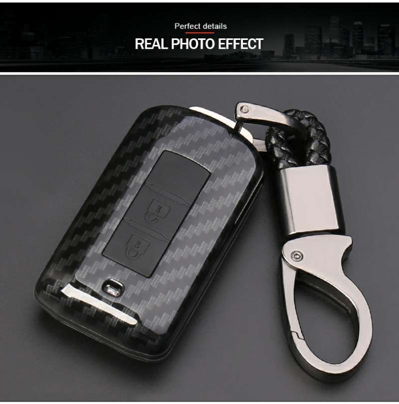 jual cover key carbon case keyless smartkey kunci mobil mitsubishi xpander pajero outlander all new livina online april 2021 blibli