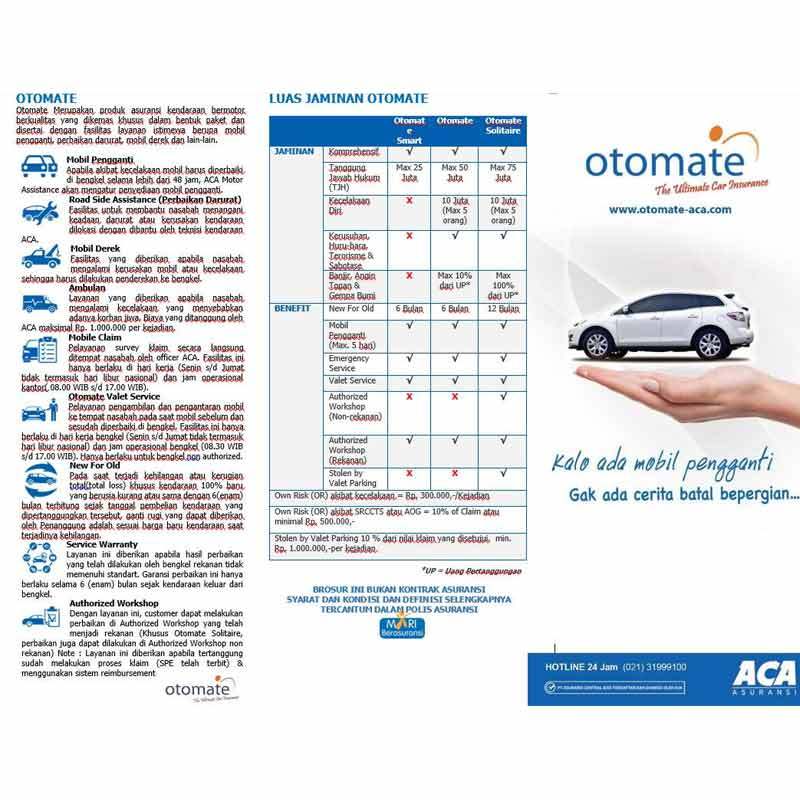 Jual Aca Otomate Solitaire Plus Asuransi Aca Otomate Online Januari 2021 Blibli