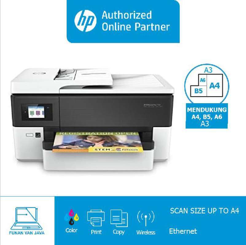 Jual Hp Officejet Pro 7720 All In One Printer Office Jet A3 Wifi Terbaru Juni 2021 Blibli