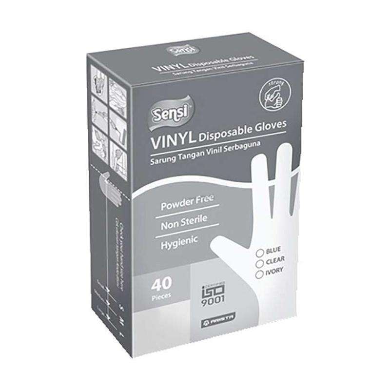 Jual Sensi Vinyl Disposable Gloves Powder-free-s40 Terbaru Oktober 2021 Harga Murah - Kualitas Terjamin Blibli