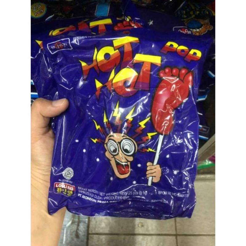 Jual Permen Kaki Hot Hot Pop Permen Lollipop Kaki Hot Hot Pop Isi 25 Murah Mei 2021 Blibli